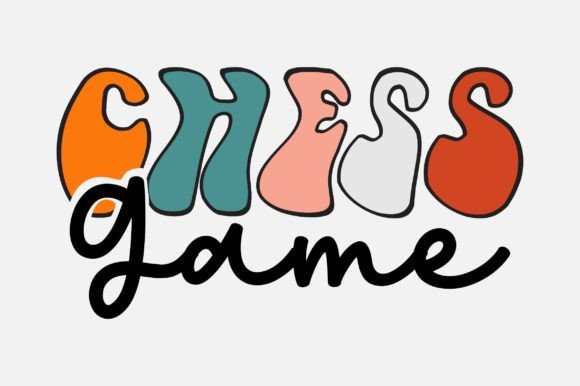 Chess Game SVG Graphics for Crafts and Content