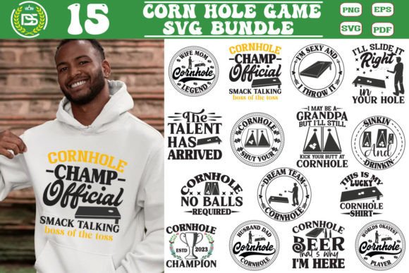 Cornhole SVG Bundle: Graphics & Crafts Design Asset Review