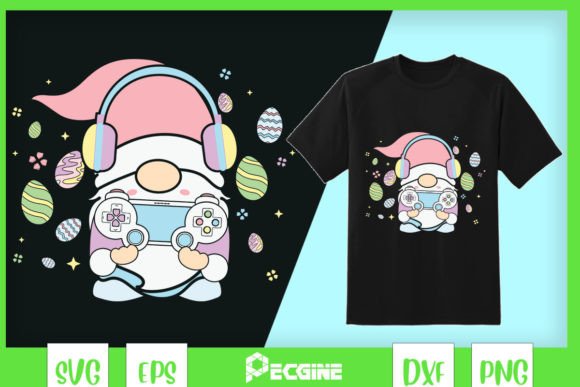 Easter Gnome Game Controller Graphics for Crafts Review