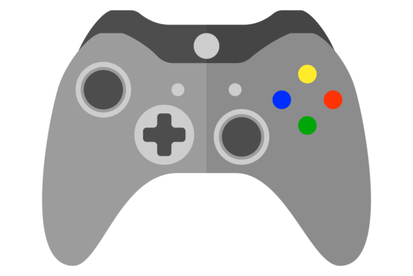 Game Controller Icon Graphics for Modern Illustrations