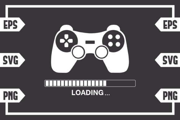 Game Controller Loading. Graphics for Crafts & Cricut Projects