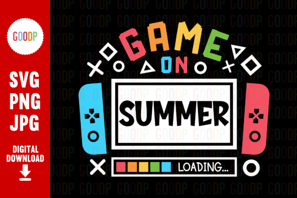 Game on Summer Svg: Graphics & Illustrations for Digital Shops