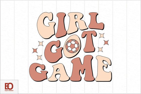 Girl Got Game: A Soccer Graphic for Real Brands