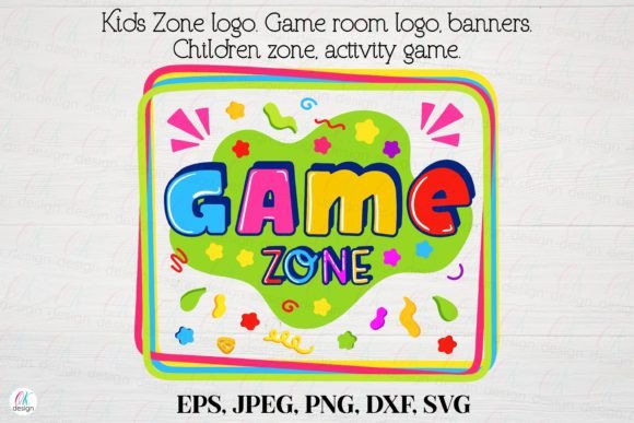 Kids Zone Logo 2: Game Room Graphics & Crafts