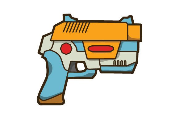Retro Arcade Game Light Gun: Video Game Crafts for Publishers