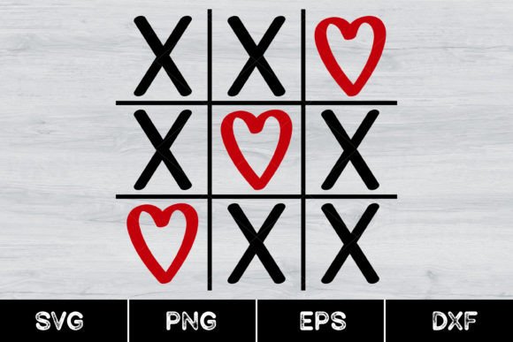 Valentine Tic Tac Toe Graphics & Illustrations Review