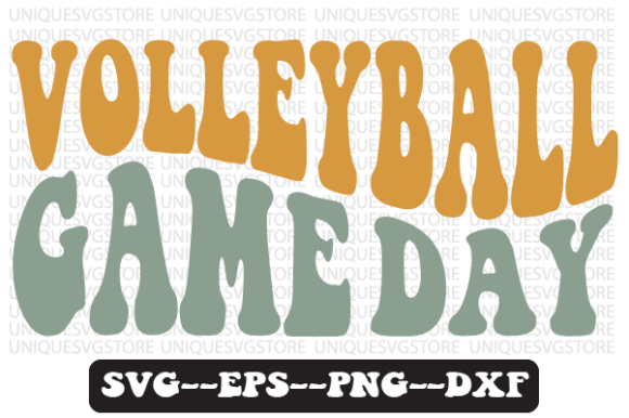 Volleyball Game Day Wavy Svg Design: A Practical Review